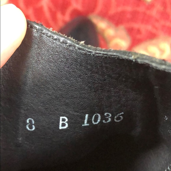 Used leather boots - Picture 4 of 8